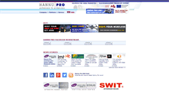 Desktop Screenshot of hannu-pro.com